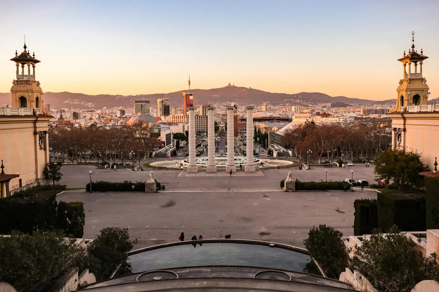 Cita panorámica en Montjuïc