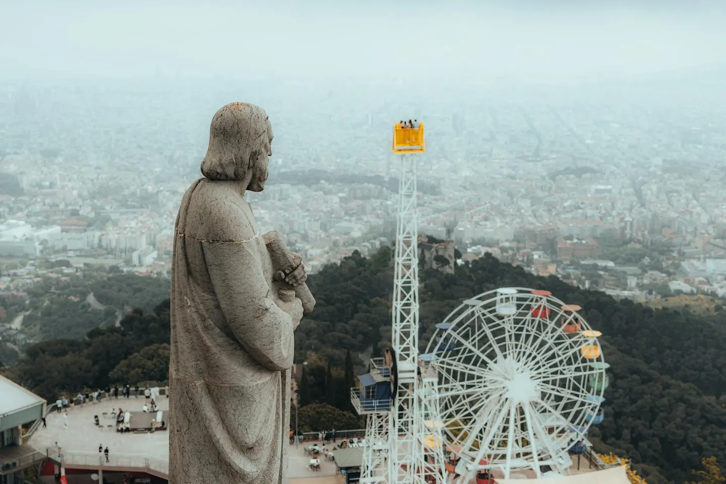 Cita divertida en el Tibidabo