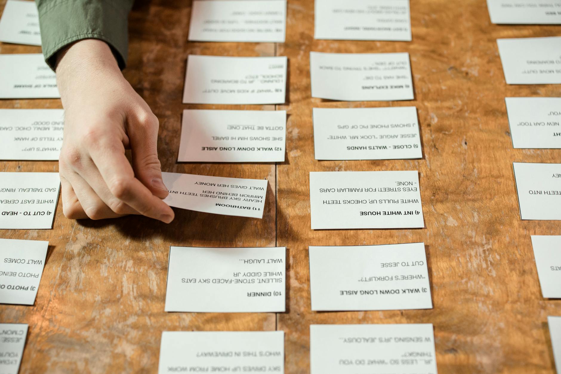 Play a game of questions to get to know each other better