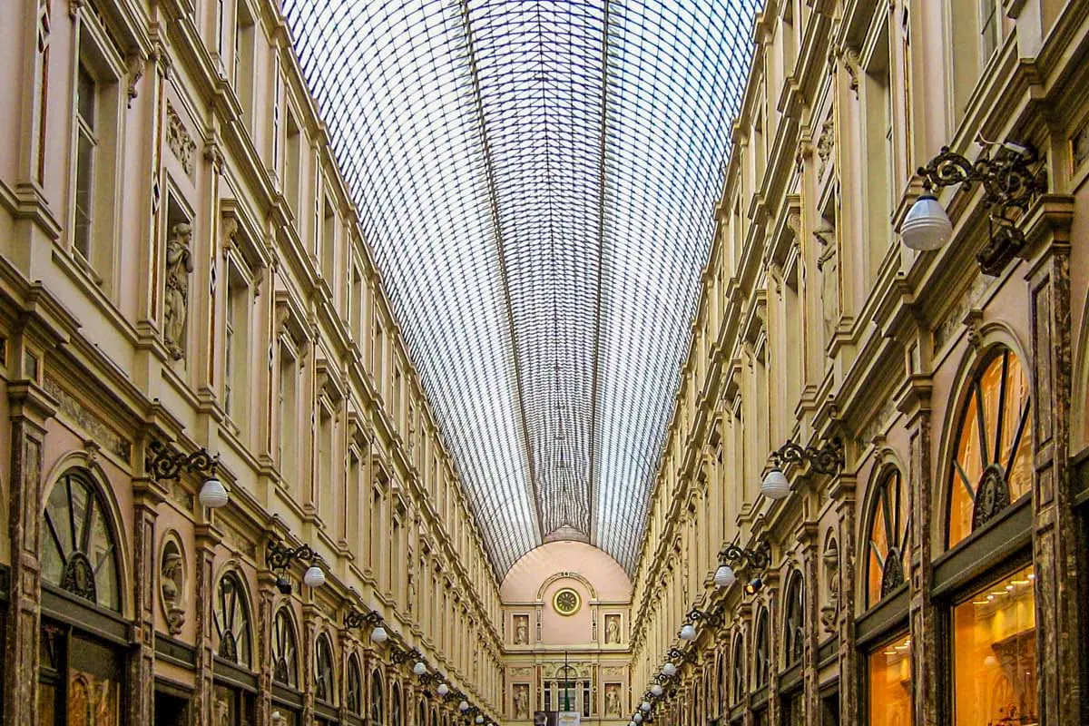 Visitar las Galerías Saint Hubert