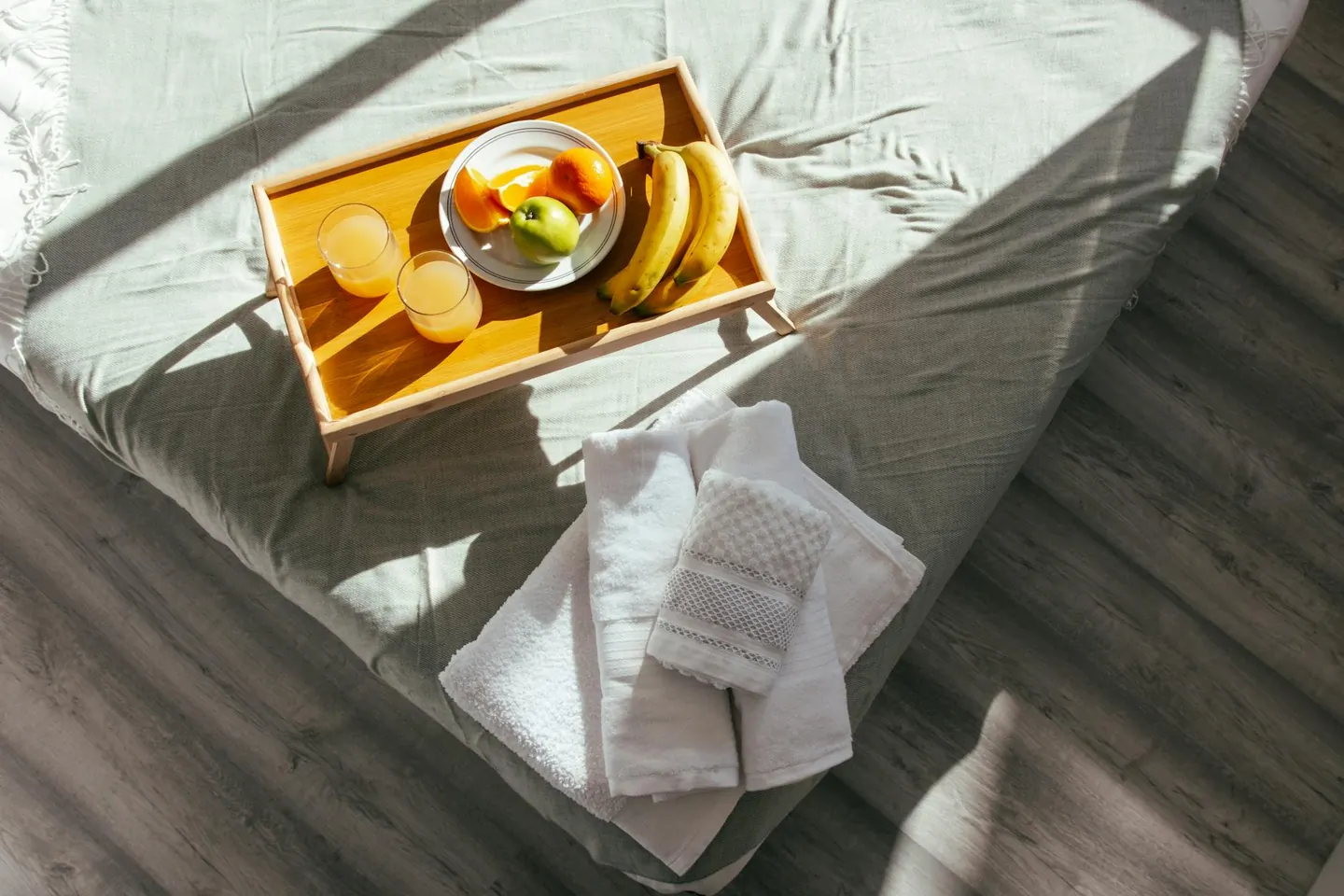 Breakfast in bed